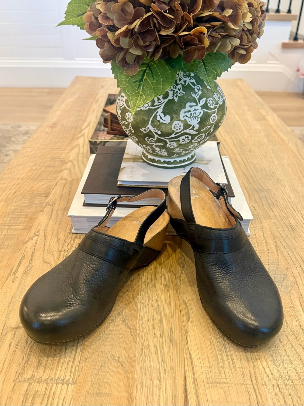 Dansko Toulouse Sling back wedge clog size 7.5-8